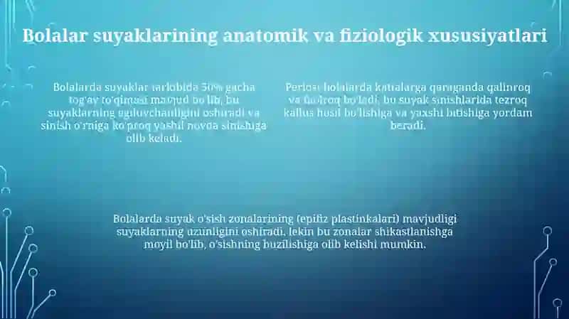 Bolalarda suyak shikastlariniòzigahosligi 4