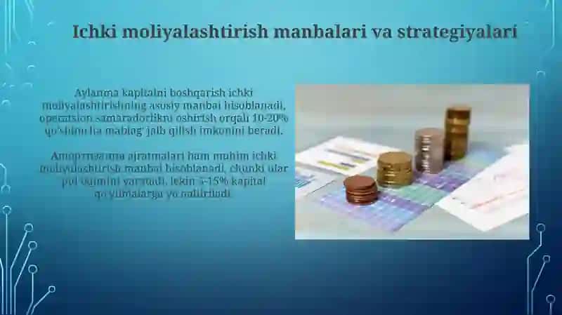 Dividend siyosati va ichki moliyalashtrish 4