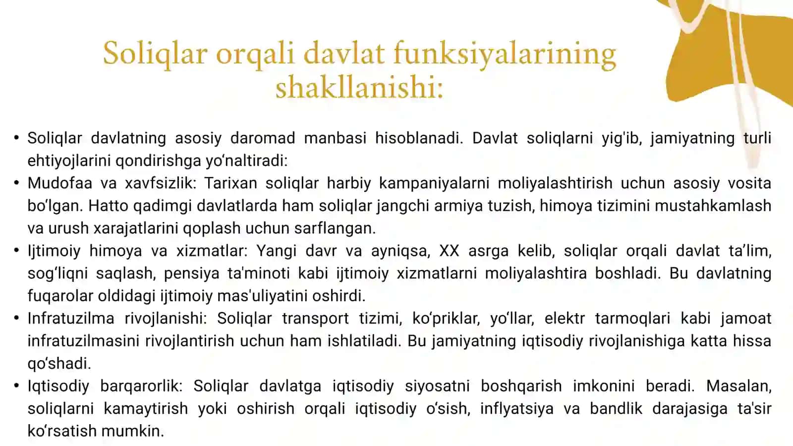 Soliqlarning Tarixiy Shakllanishi 4