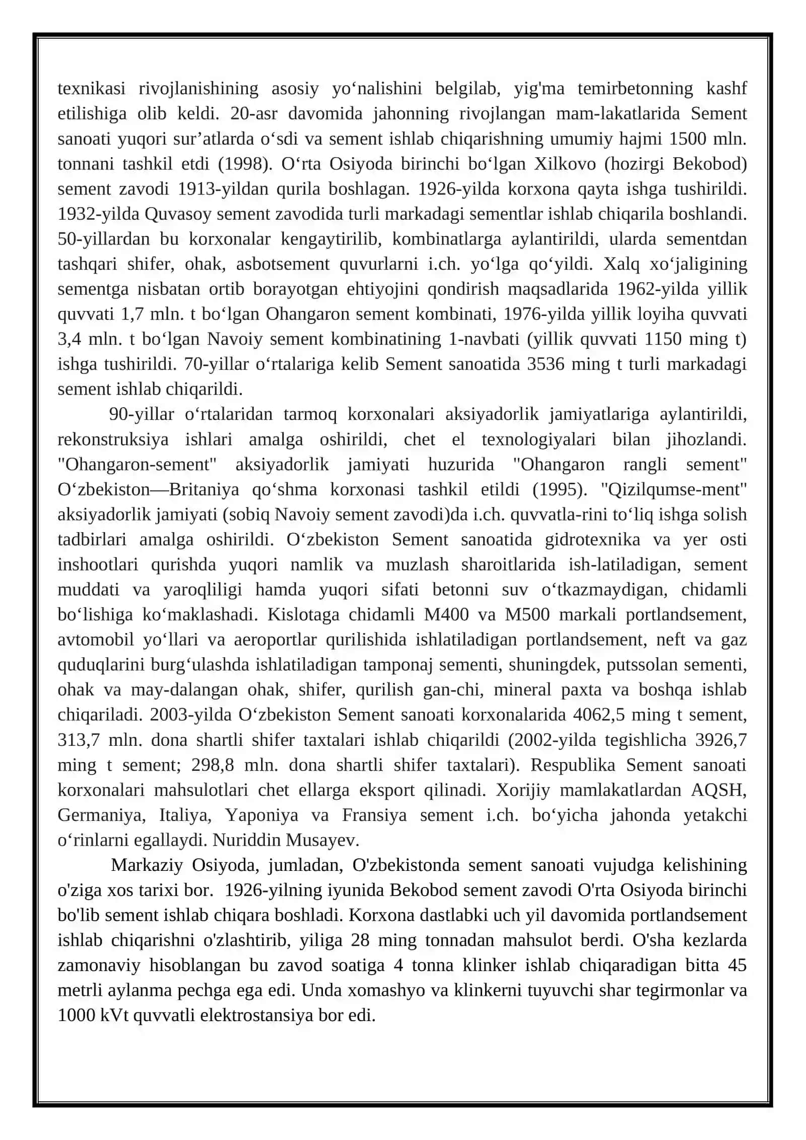 O'ZBEKISTONDAGI SEMENT KONLARI HAQIDA MA’LUMOT 4