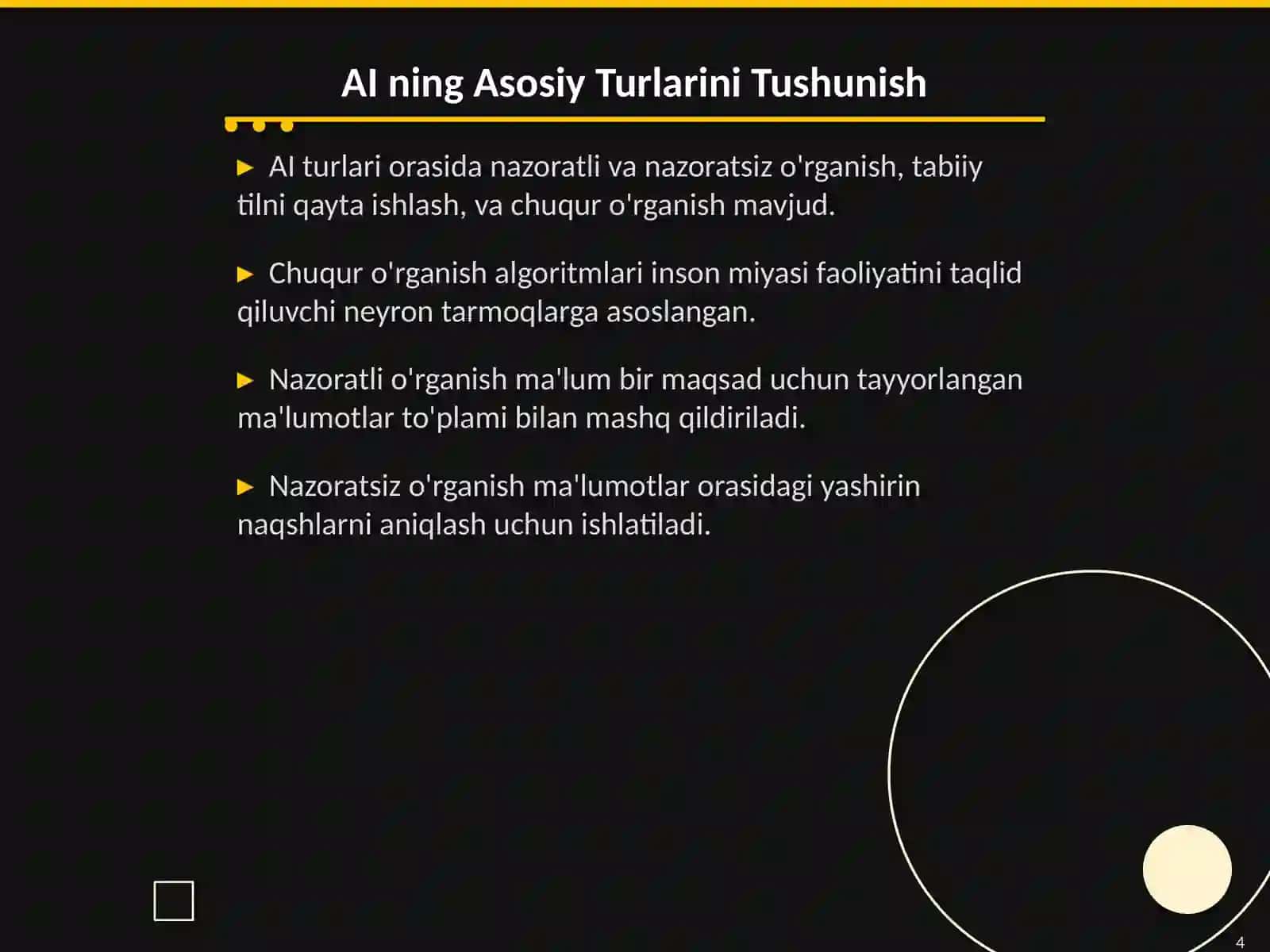 AI bilan ishlash 4