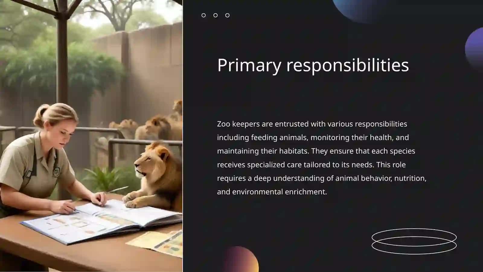 Coordination – Zoo Keeper 4