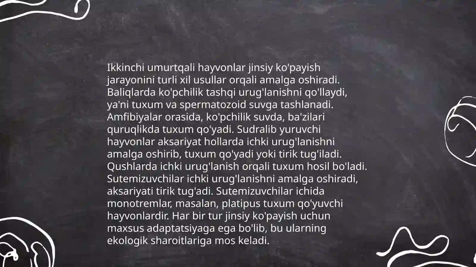 Umurtqali hayvonlarda yokiqlar tizimi 4
