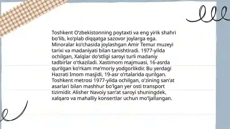 Toshkentning Tarixi 4