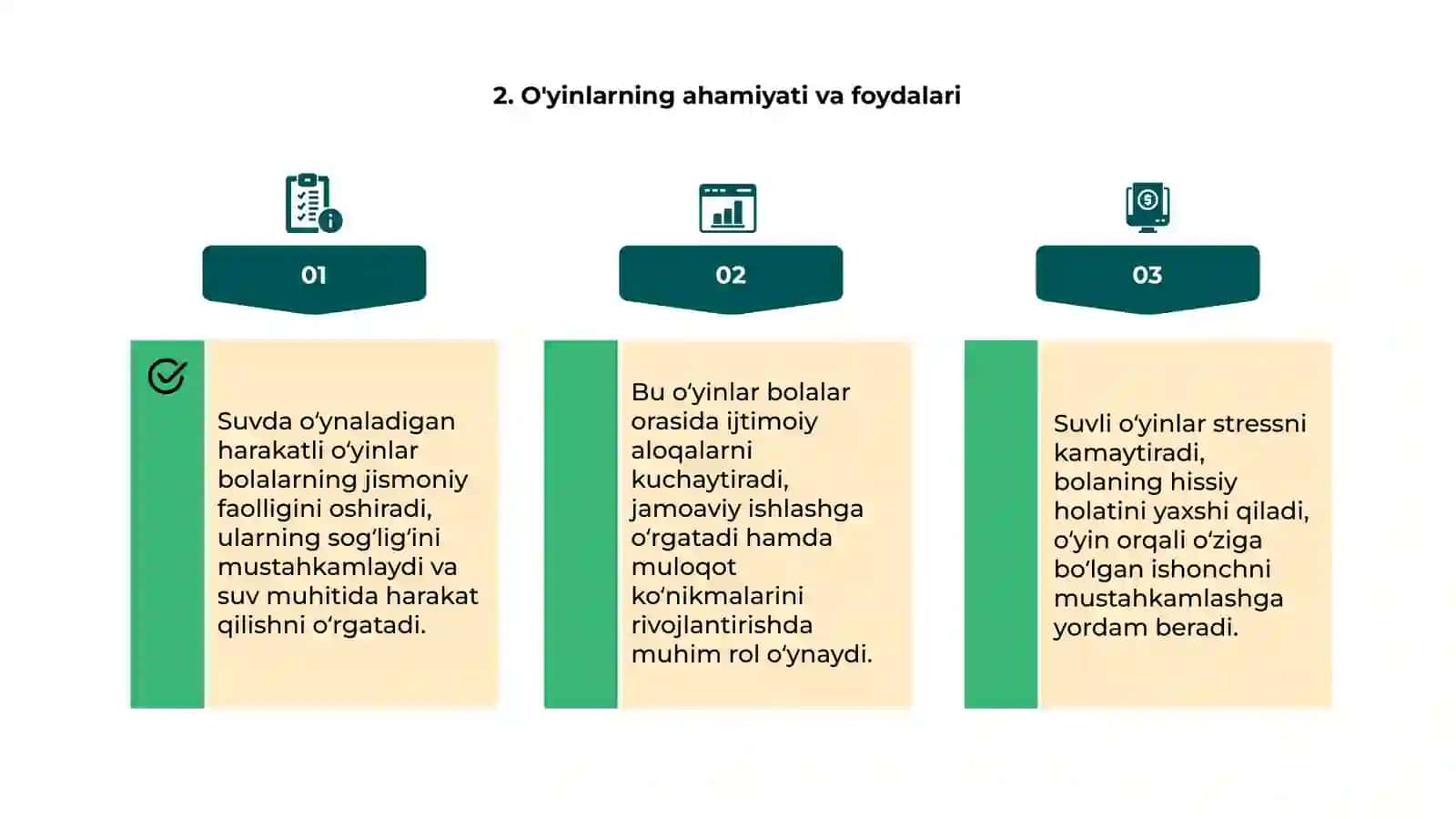 Suvda harakatli o'yinlar 4