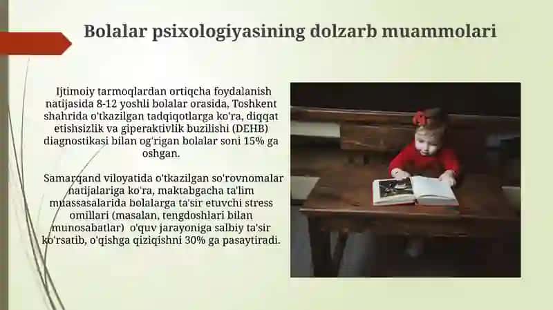 Bolalar psixologiyasi va amaliyot 4