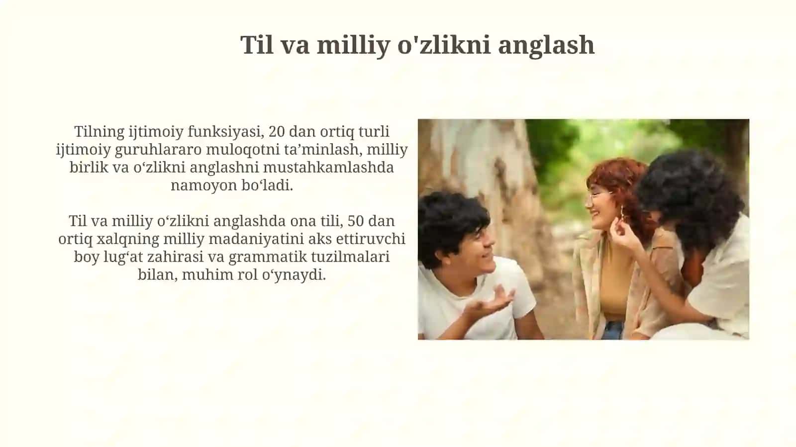 Nutq madaniyati va ijtimoiy muhit 4