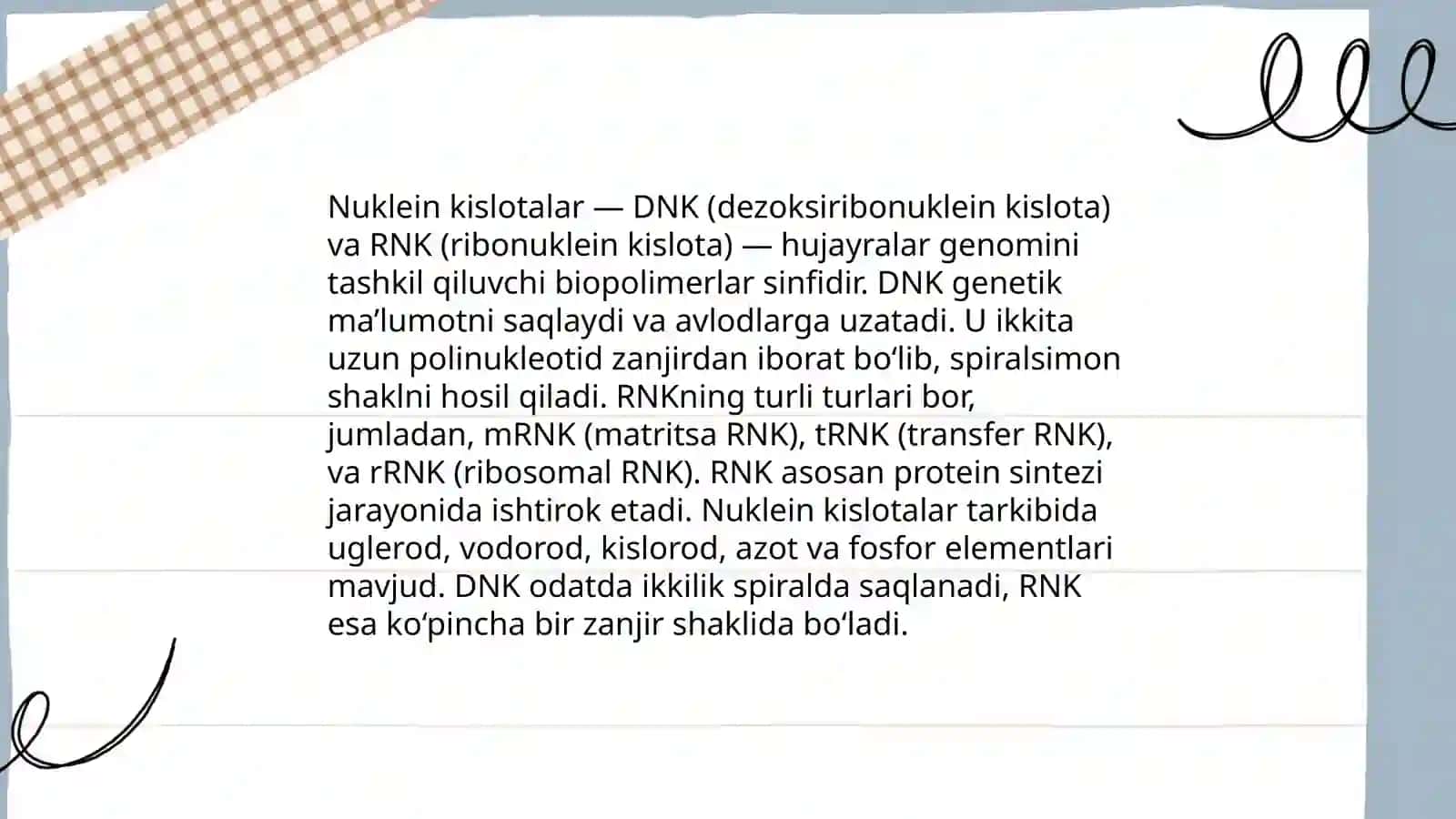 genetik kod va oqsillar biosintezi 4