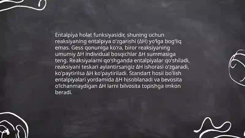 Gess qonuni va undan kelib chiqadigan xulosalar 4