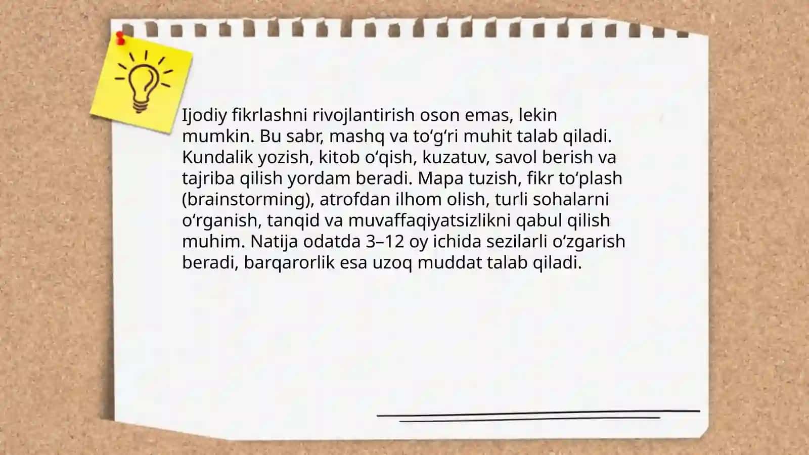 Yozuvchi bo'lish uchun qaysi asosiy ko'nikmalar kerak? 4