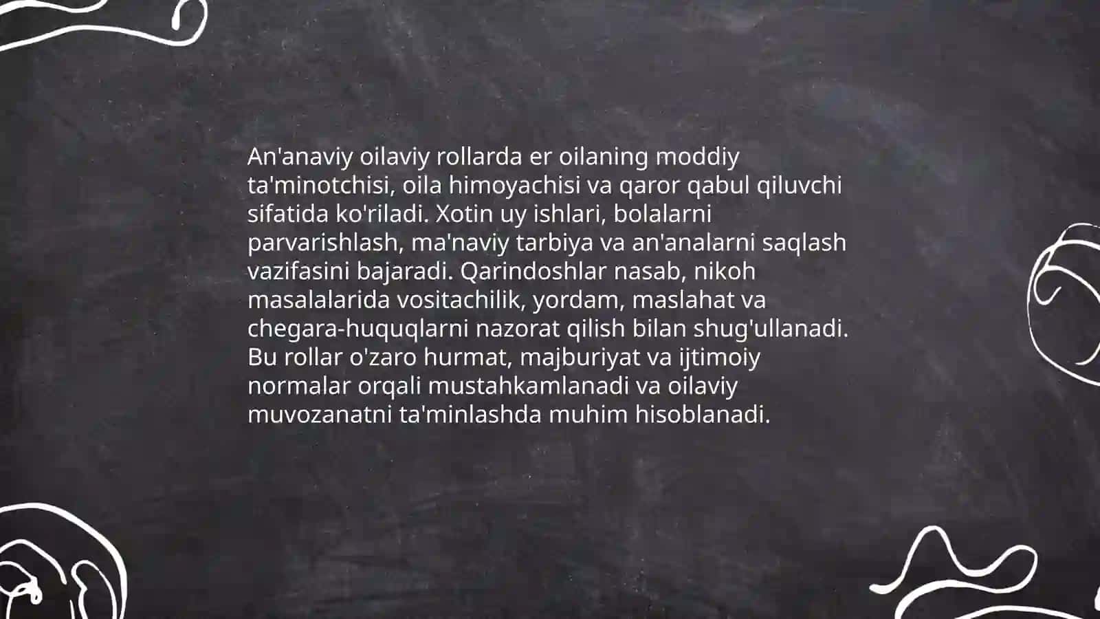 Oila va nikoh munosabatlarining an'anaviy o'rnining tarixiy ildizlari 4