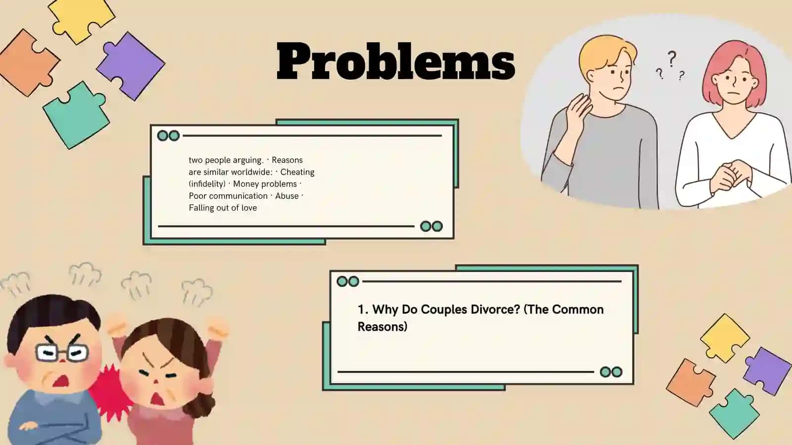 RELATIONS: DISCUSSING DIVORCE IN DIFFERENT COUNTRIES 4