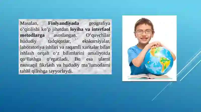 Xorijda Geografiya ta'limi 4