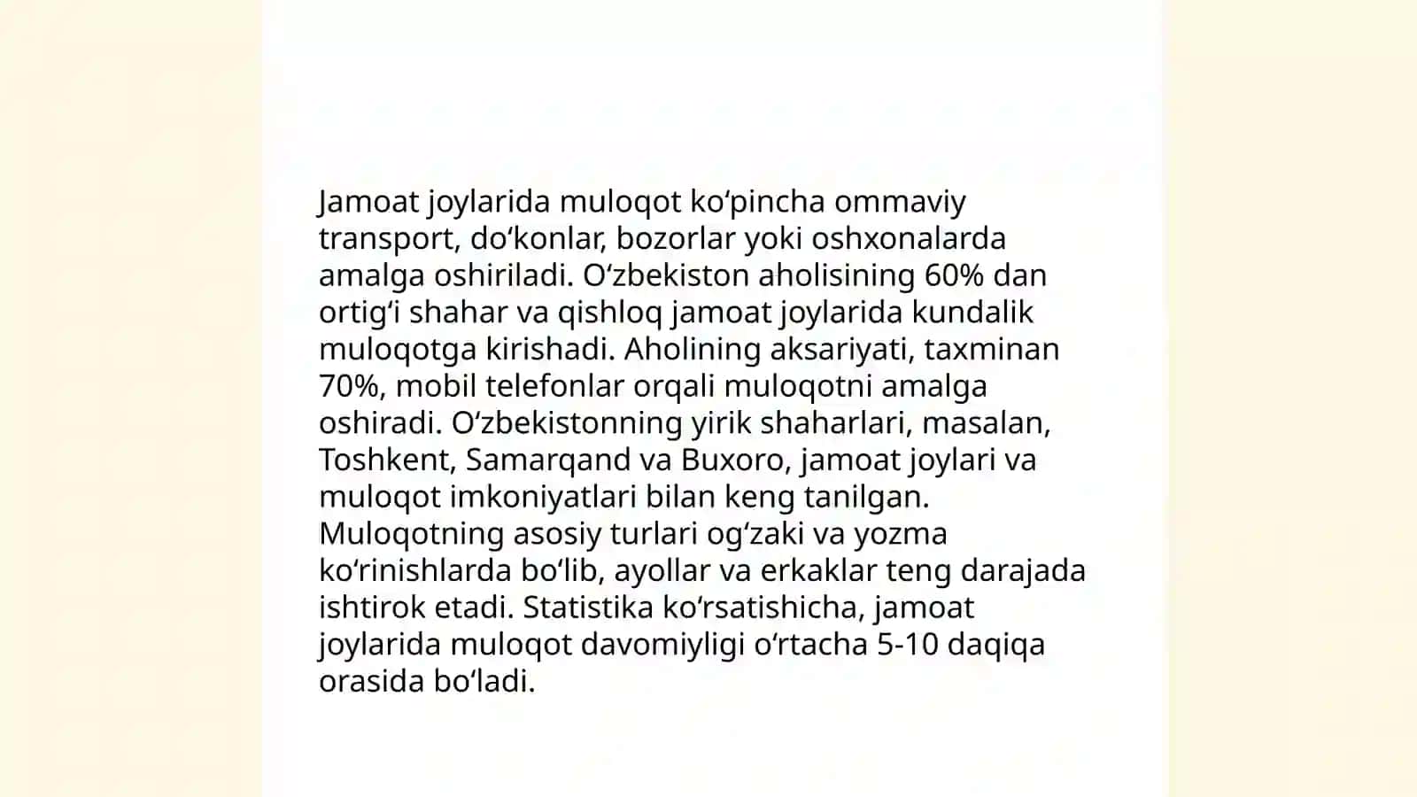 Muloqot Madaniyati 4