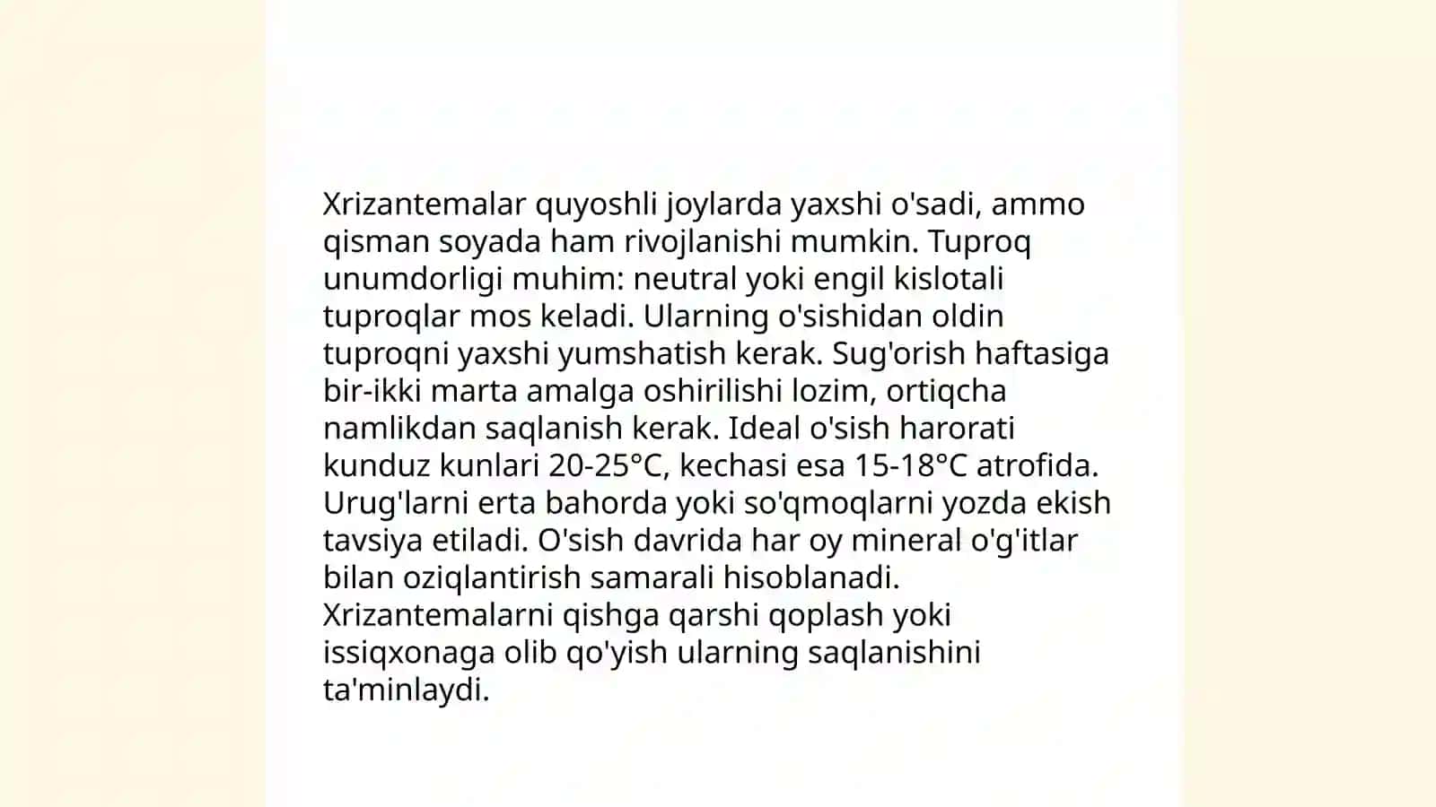 Xrizantema bioekologiyasi 4