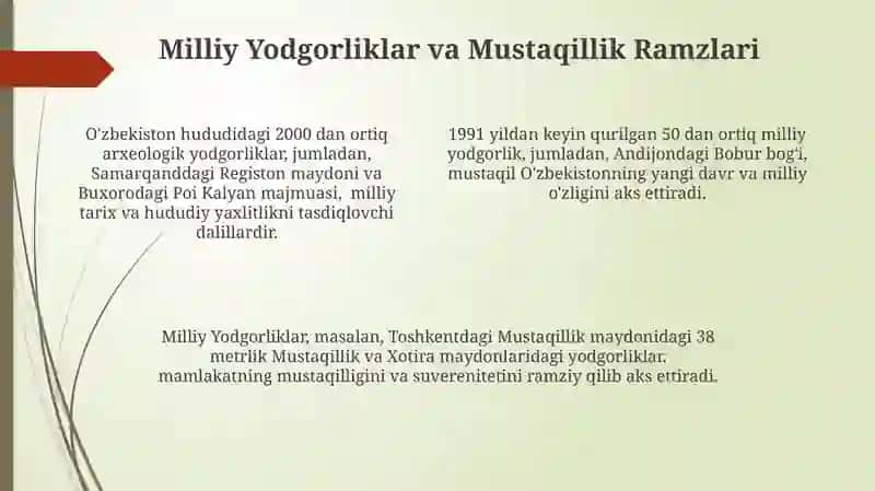 Milliy Gʻurur va Yodgorliklarning Ahamiyati 4