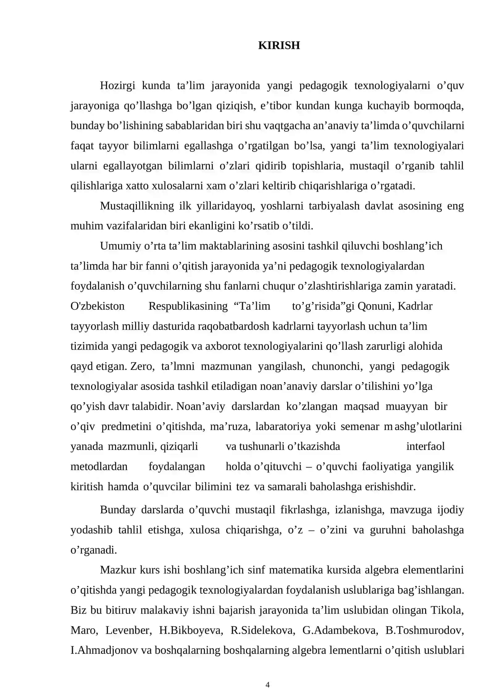 1- sinfda algebra elementlarini oʻrgatish metodikasi 4