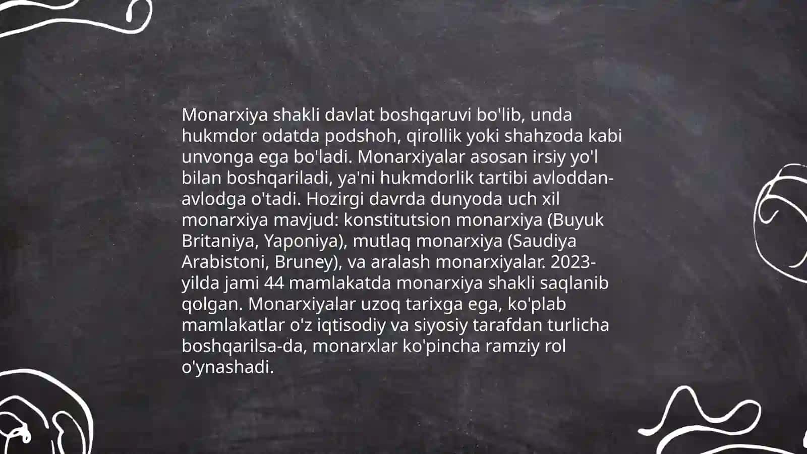 Davlat boshqaruvi tizimlari 4