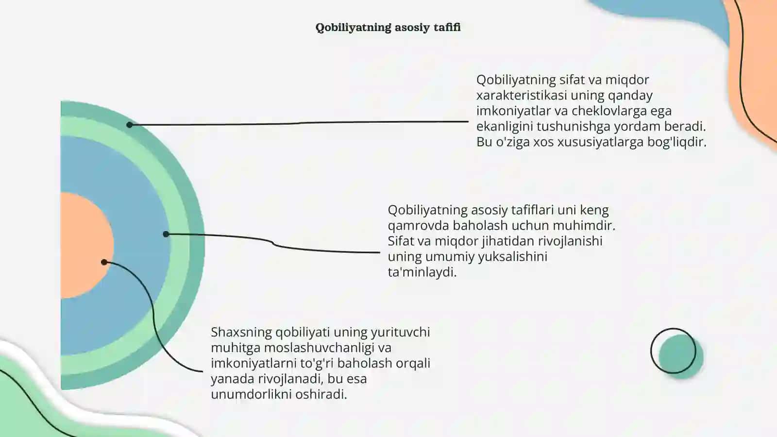 Qobiliyatning sifat va miqdor xarakteristikasi 4