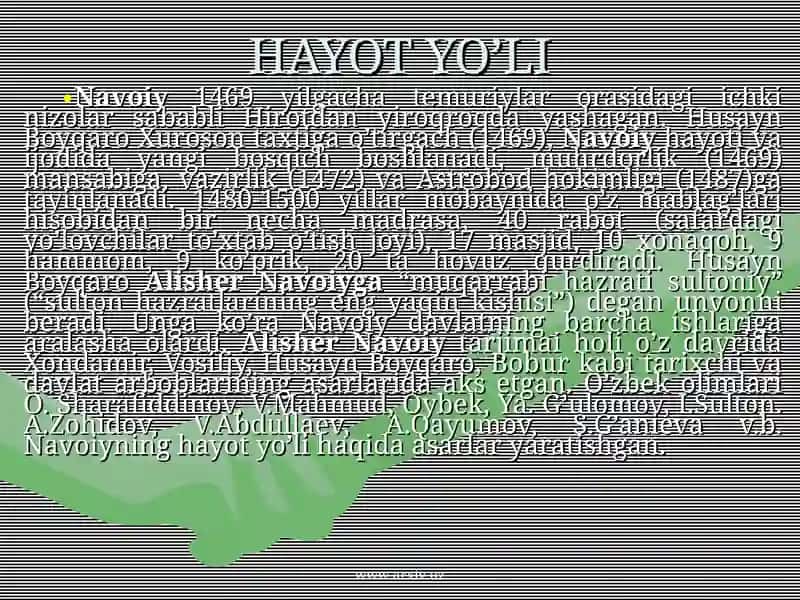 ALISHER NAVOIY ILMIY MEROSI 4