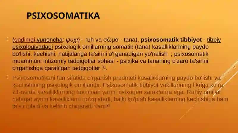 Psixosomatiktibbiyotrivojlanishtarixi 4