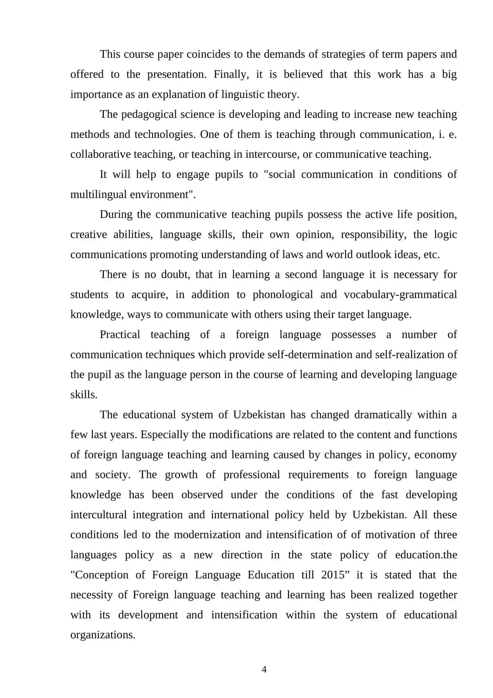 Communicative language competence 4