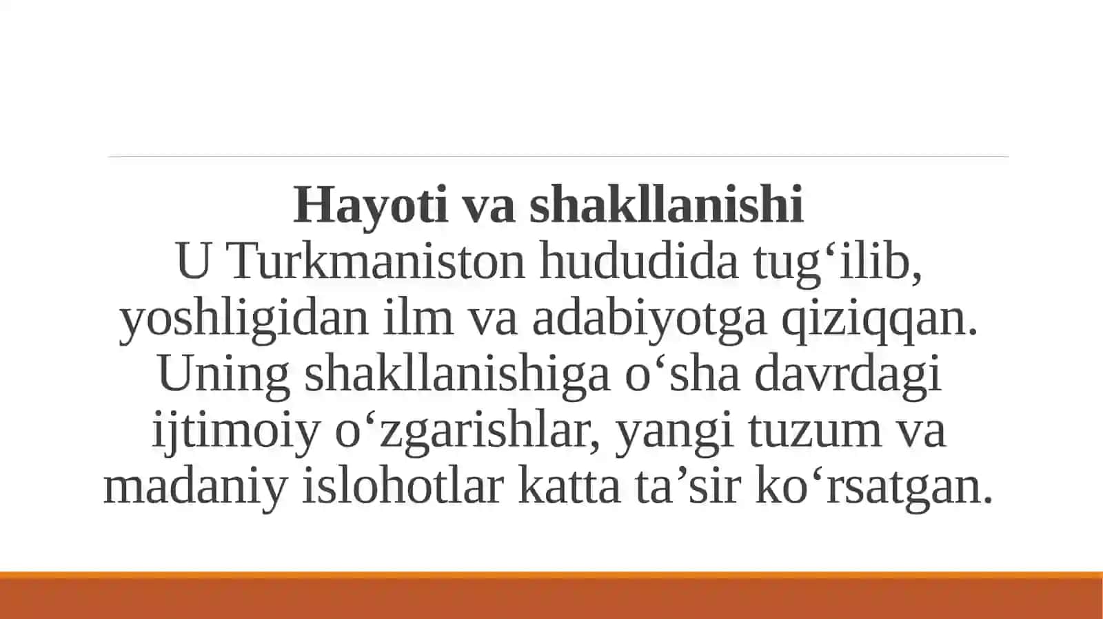 Berdi Kerbaboyev hayoti va ijodi 4