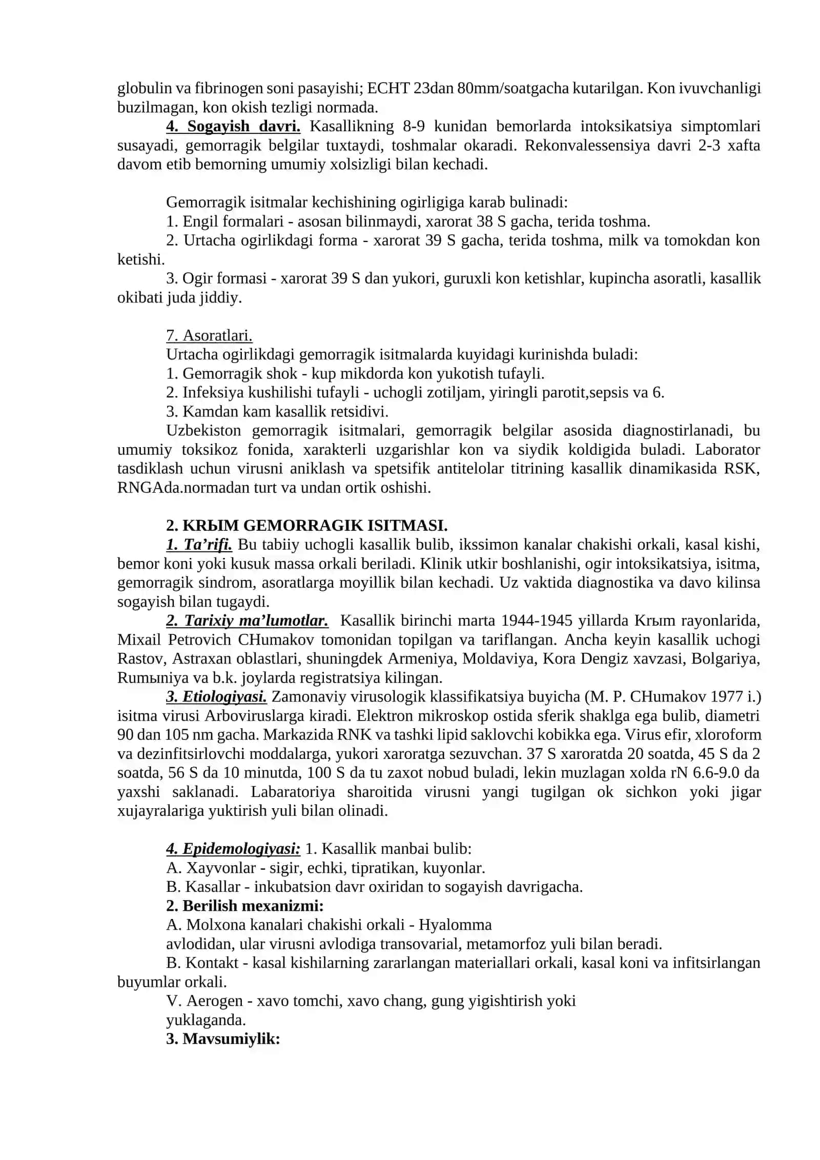 Uzbekiston gemorragik isitmasi 4