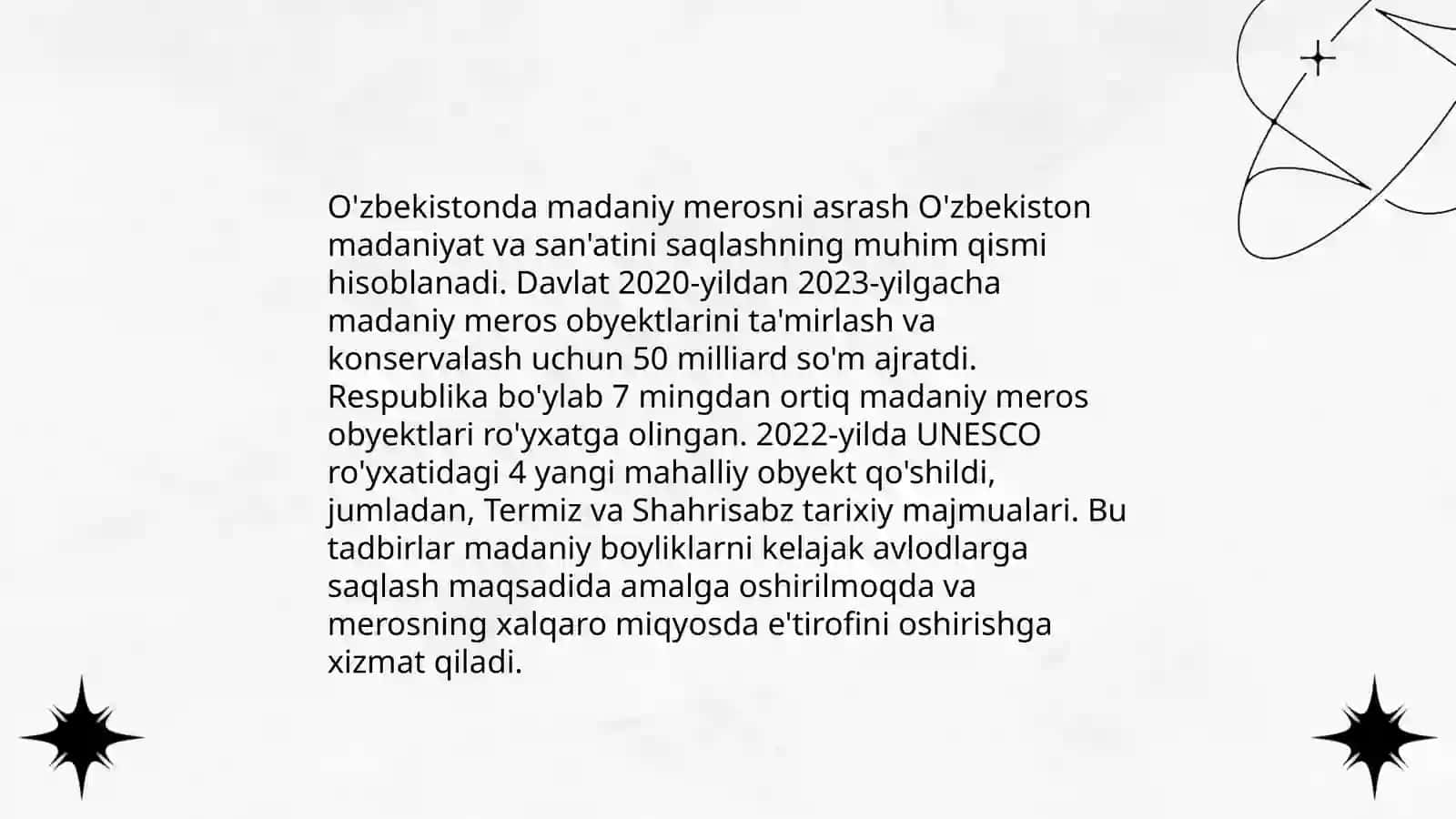 O'zbekistonning Ma'naviy Taraqqiyoti 4