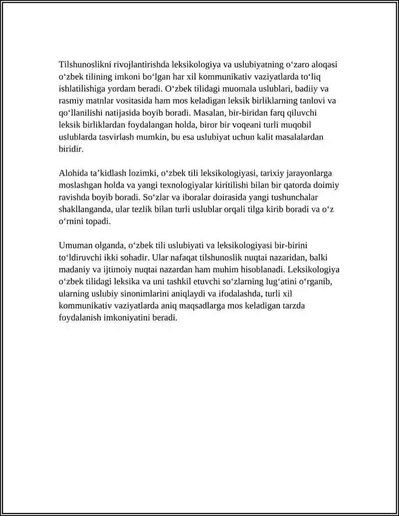 O'zbek Tili Uslubiyati 4