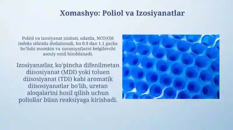 Poliuretanlar ishlabchiqarishtexnologiyasi 4