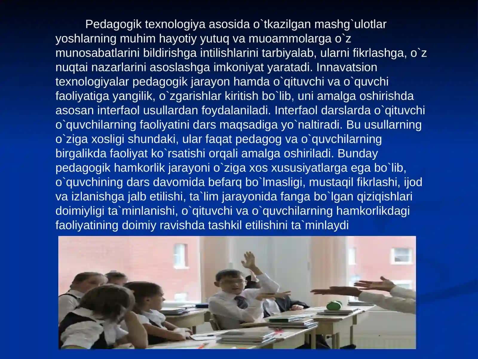 Pedagogik jarayonlarni loyihalash 4