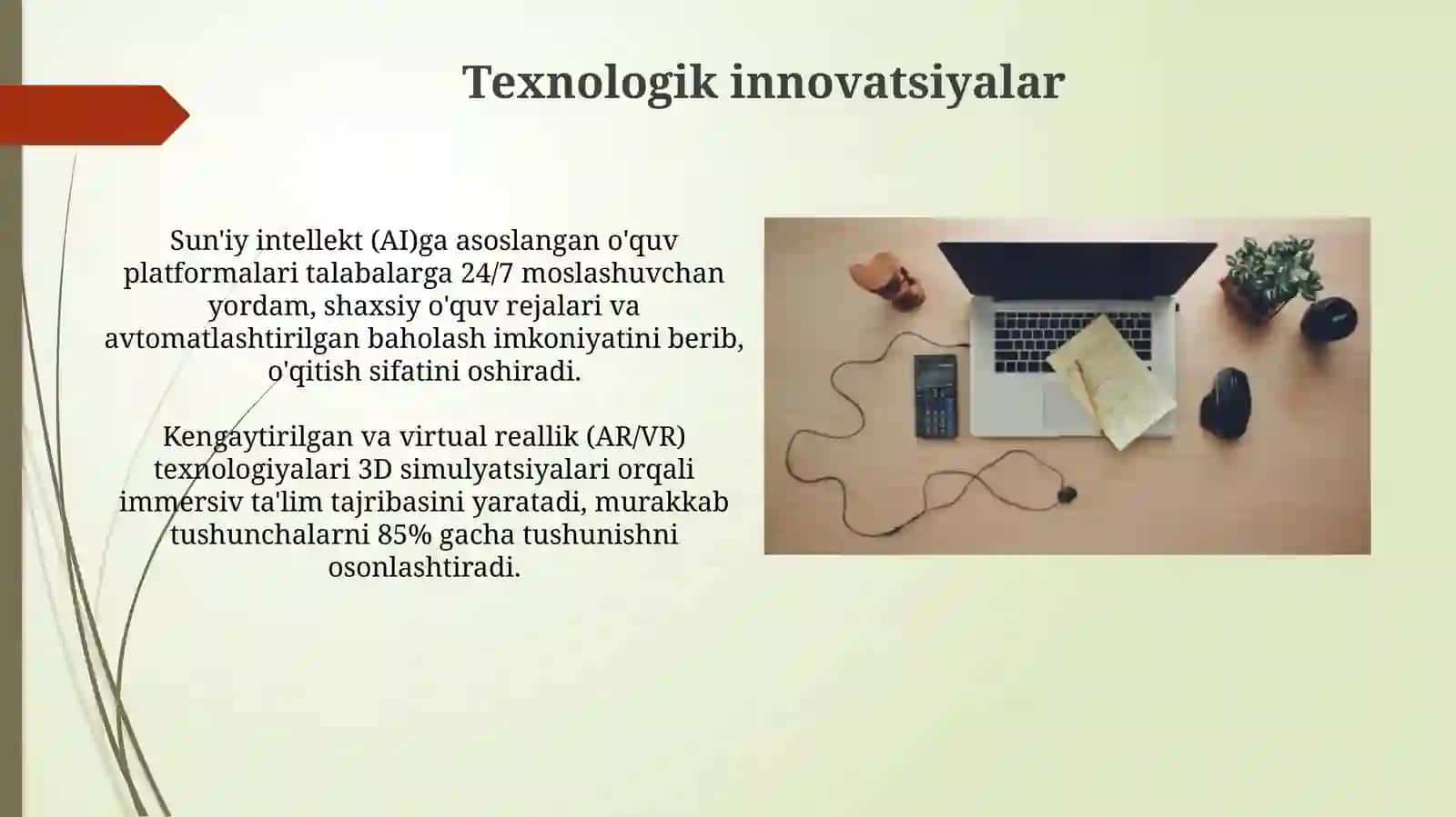 Innovatsiyalarning ta'rifi va ahamiyati 4