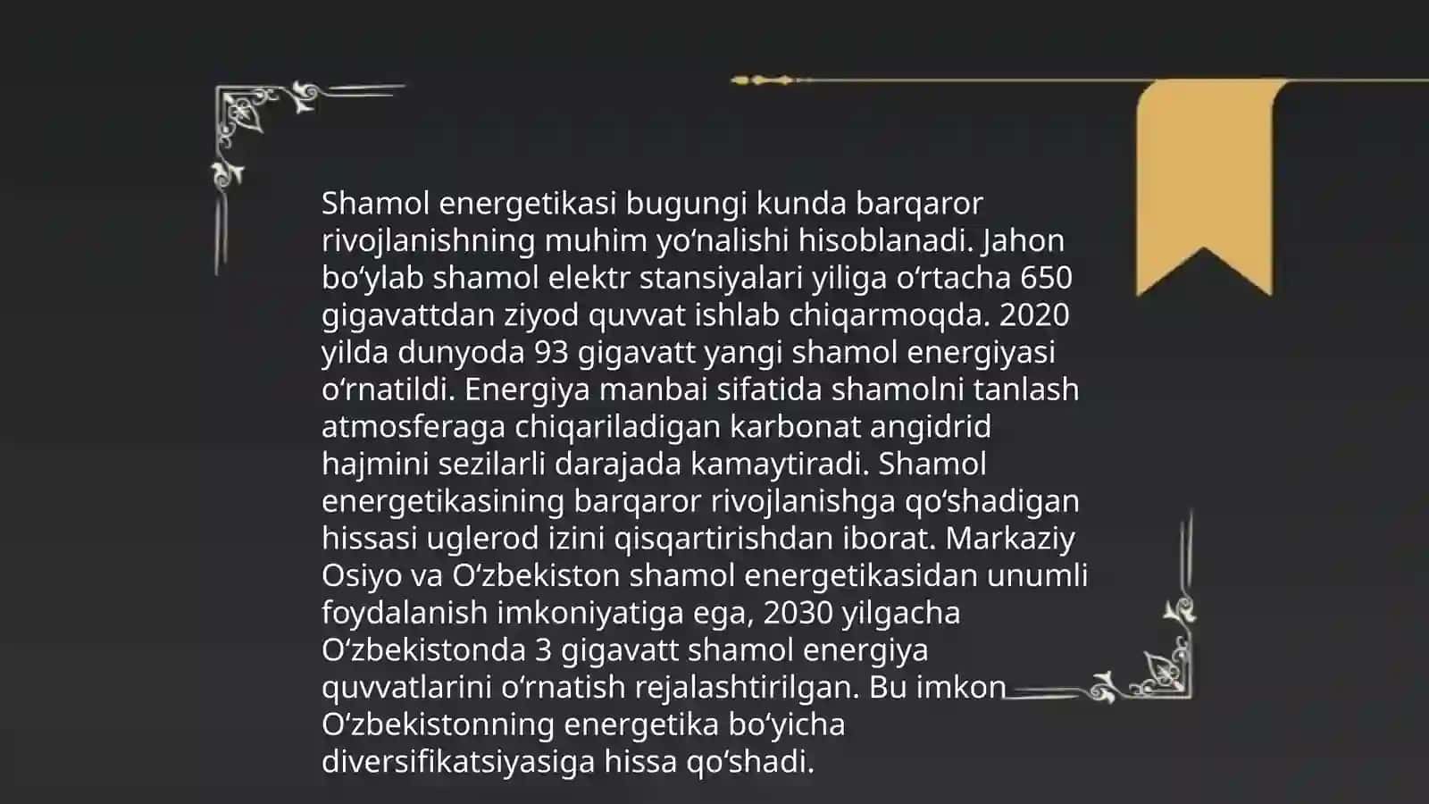 Quyosh energiyasining iqtisodiy ta'siri 4