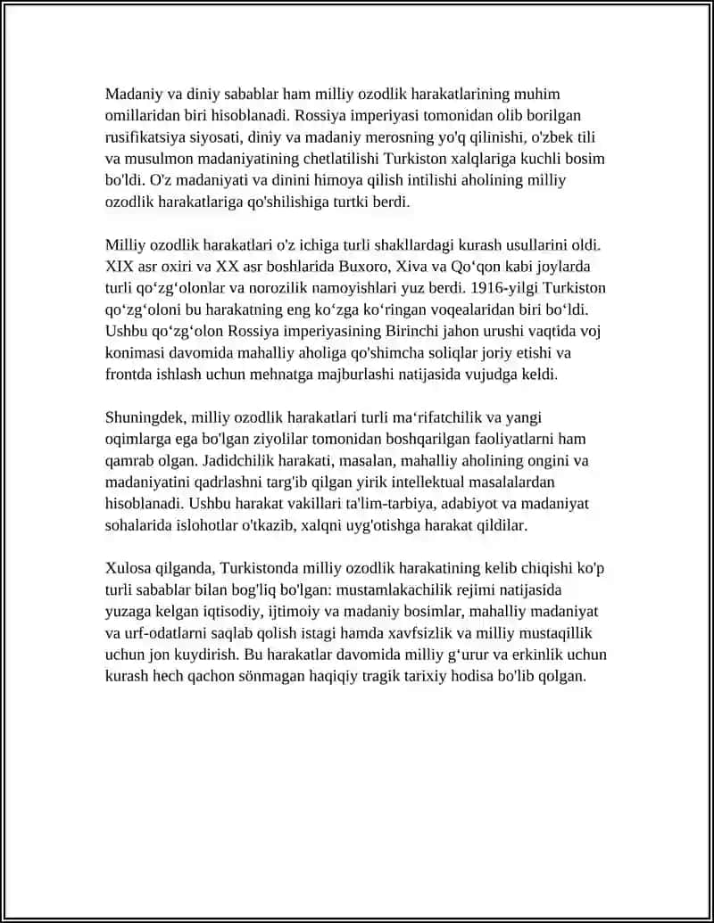 Turkistonda milliy ozodlik harakatlari 4