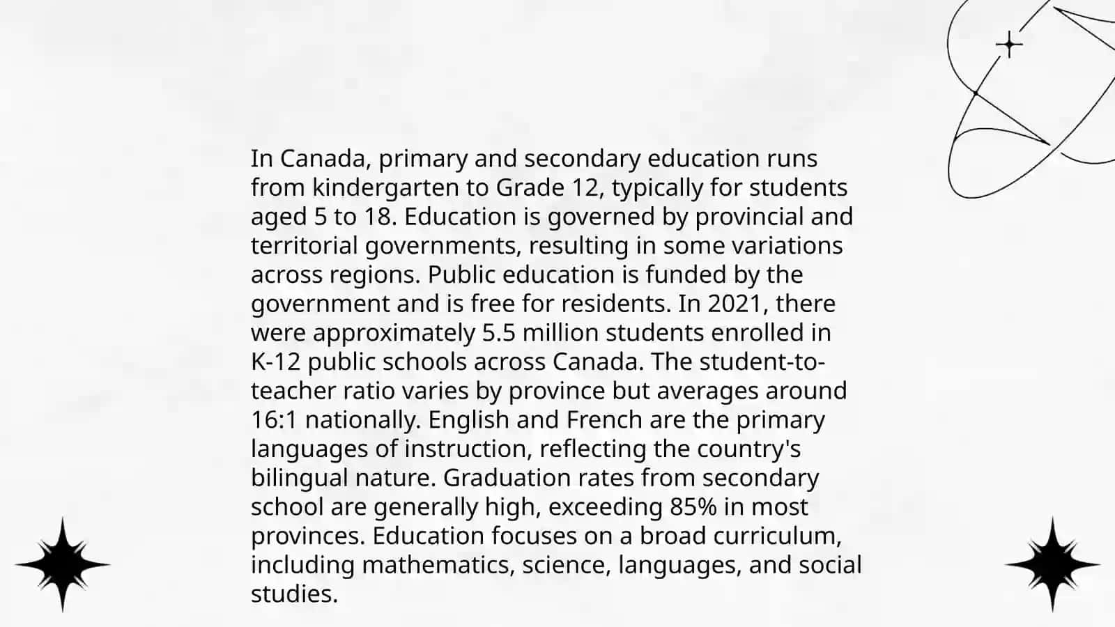 Canada and its education systems 4