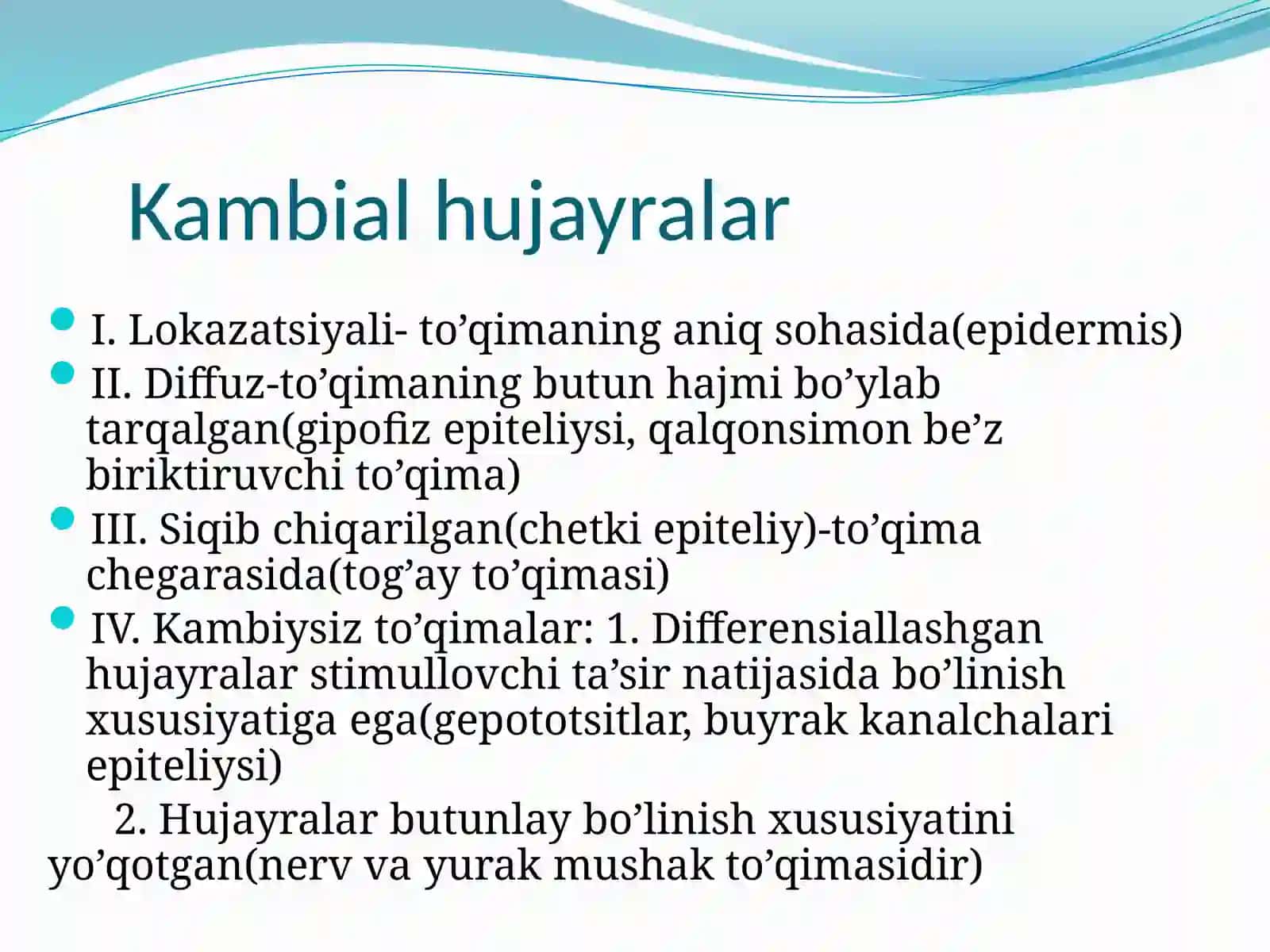 To’qimagistalogiyasi 4