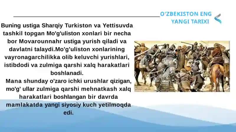 Amir Temurning siyosiy faoliyati 4