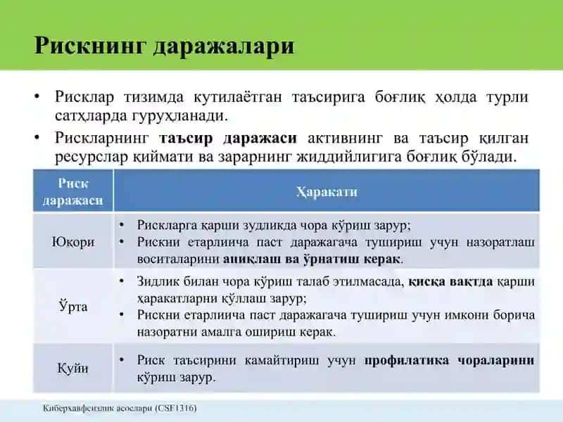 Рискларнибошқариш 4