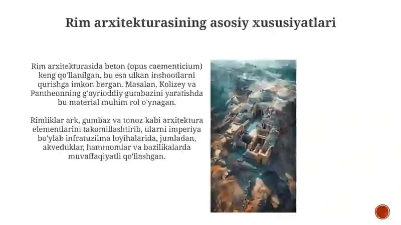 Antik Rim arxitekturasi va Shaharsozliki 4