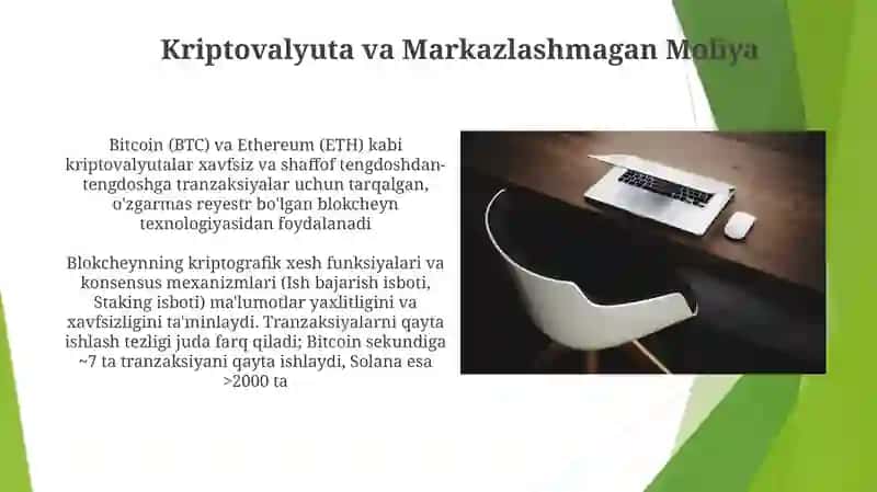 Blokcheyn texnologiyasi va uning qo'llanilishi 4
