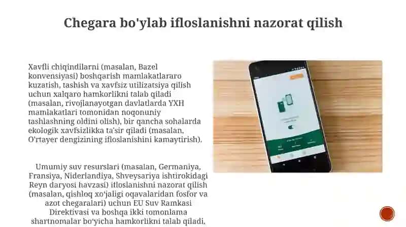 Global ekologik kelishuvlar 4