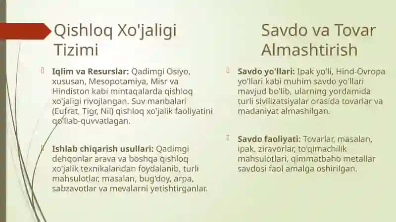 Qadimgi Dunyo Iqtisodiy G'oyalari 4