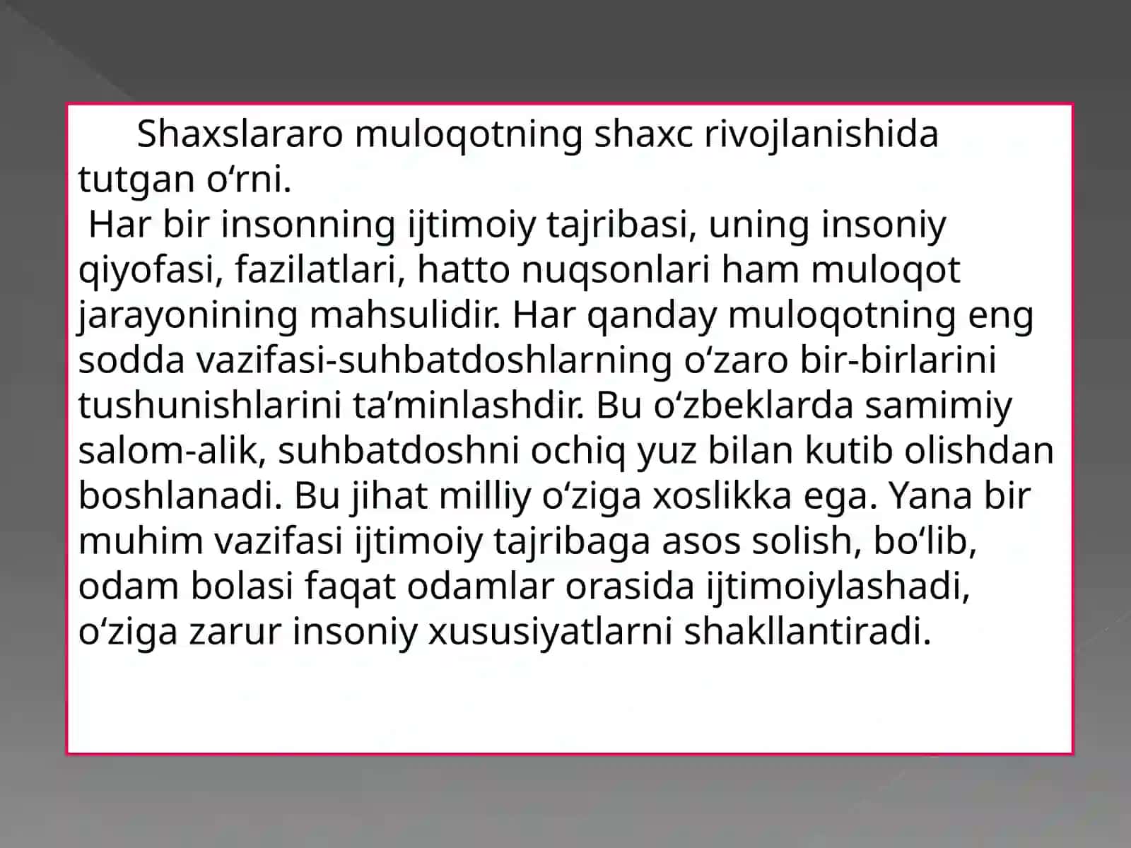 MULOQOT PSIXOLOGIYASI 4