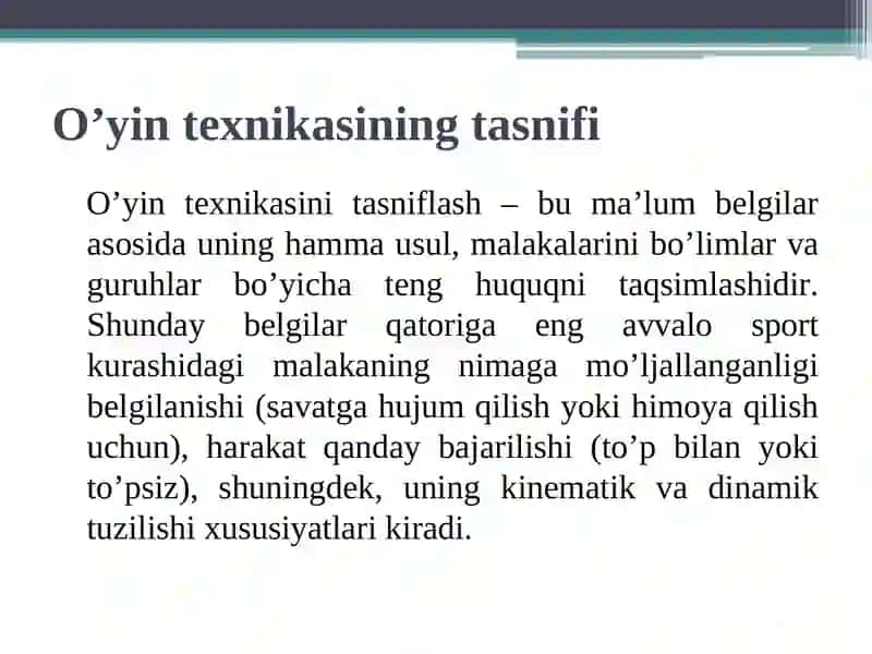 Basketbol o’yin texnikasi asoslari 4