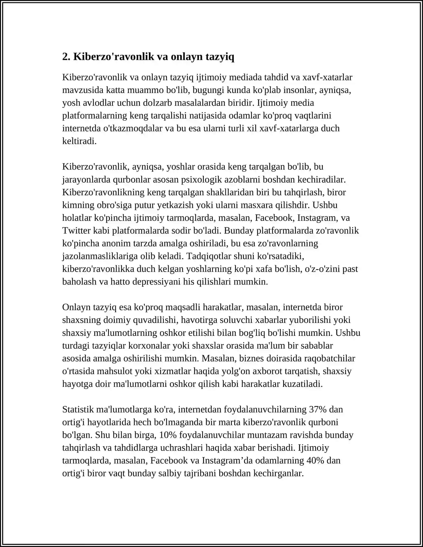 IJTIMOIY MEDIADA TAHDID VA XAVF-XATARLAR 4