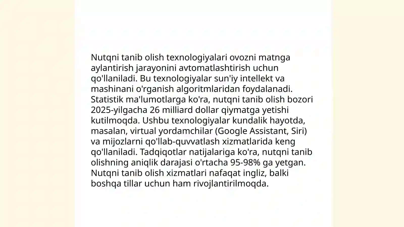 Matnni qayta ishlash algoritmlari 4