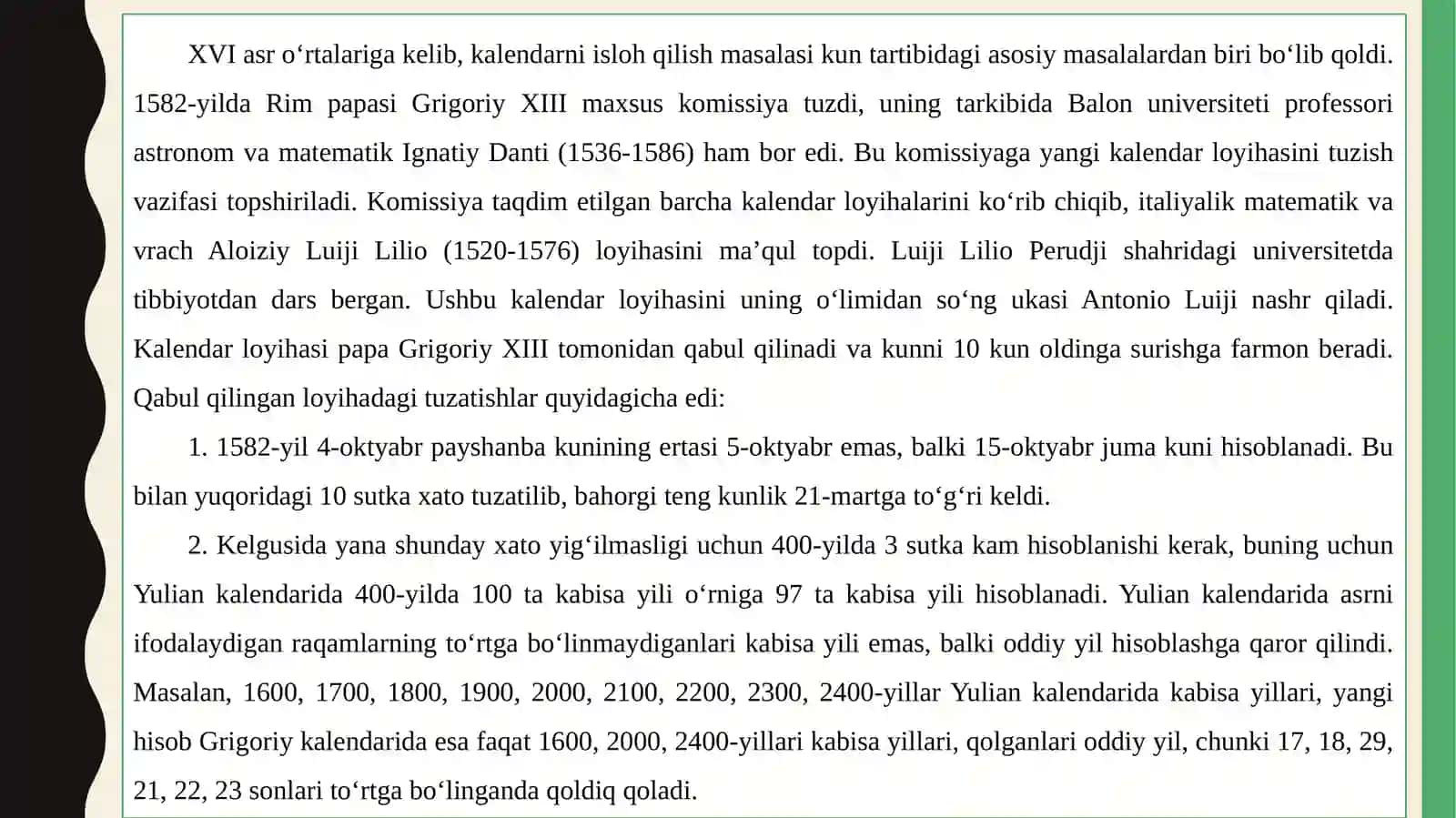 GREGORIY KALENDARINING QABUL QILISHI 4