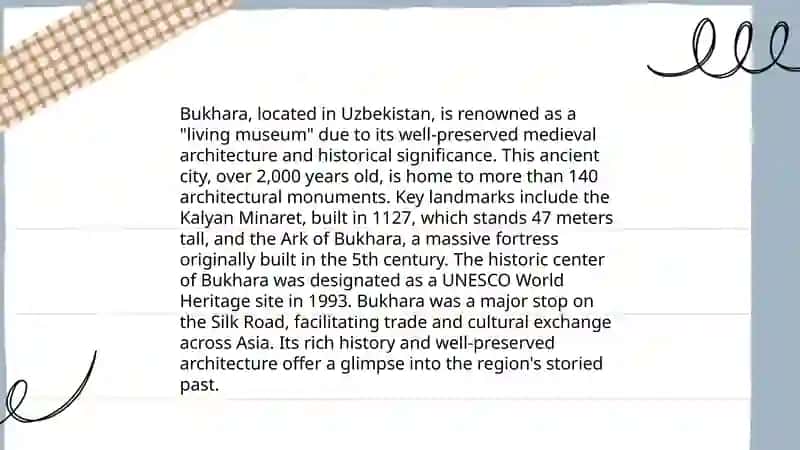Historical cities of Uzbekistan 4