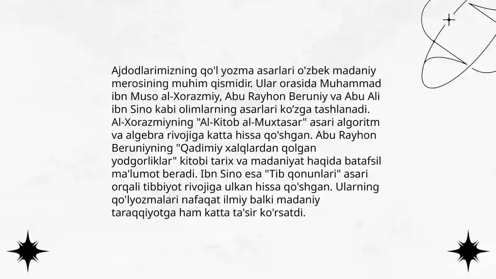 Ajdodlarimiz madaniy merosi 4
